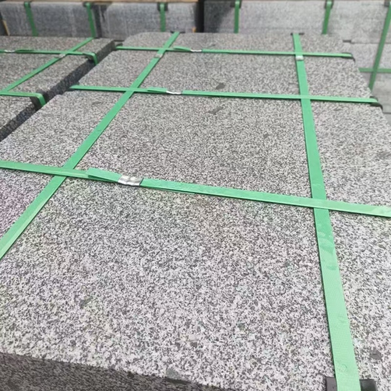 滁州芝麻灰地铺石石材厂家
